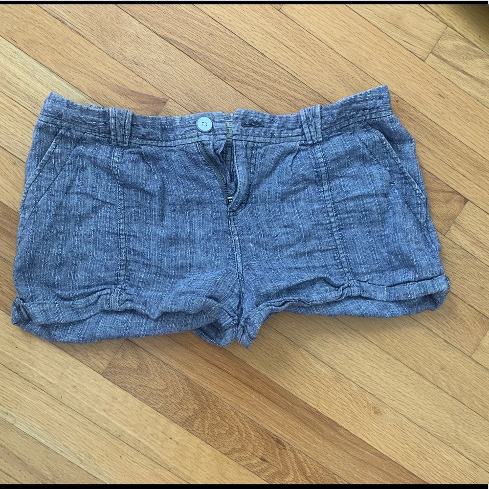 Free People Linen Shorts